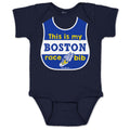 My Boston Race Bib Infant One Piece