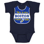 My Boston Race Bib Infant One Piece