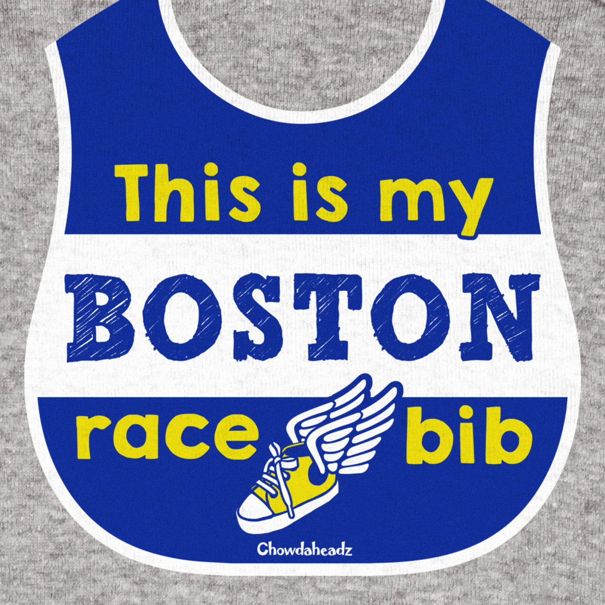 My Boston Race Bib Infant One Piece
