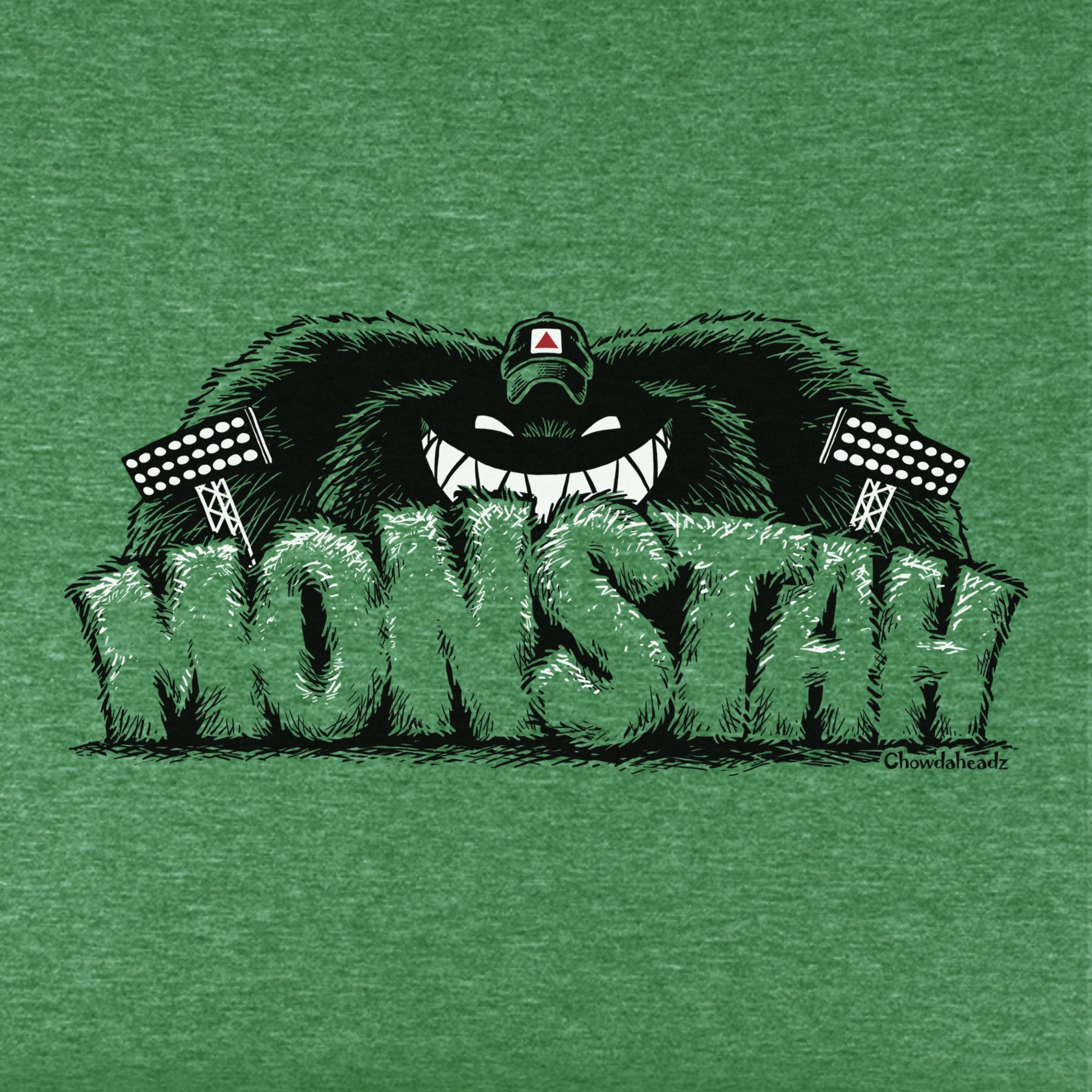 Boston Monstah Youth T-Shirt - Chowdaheadz