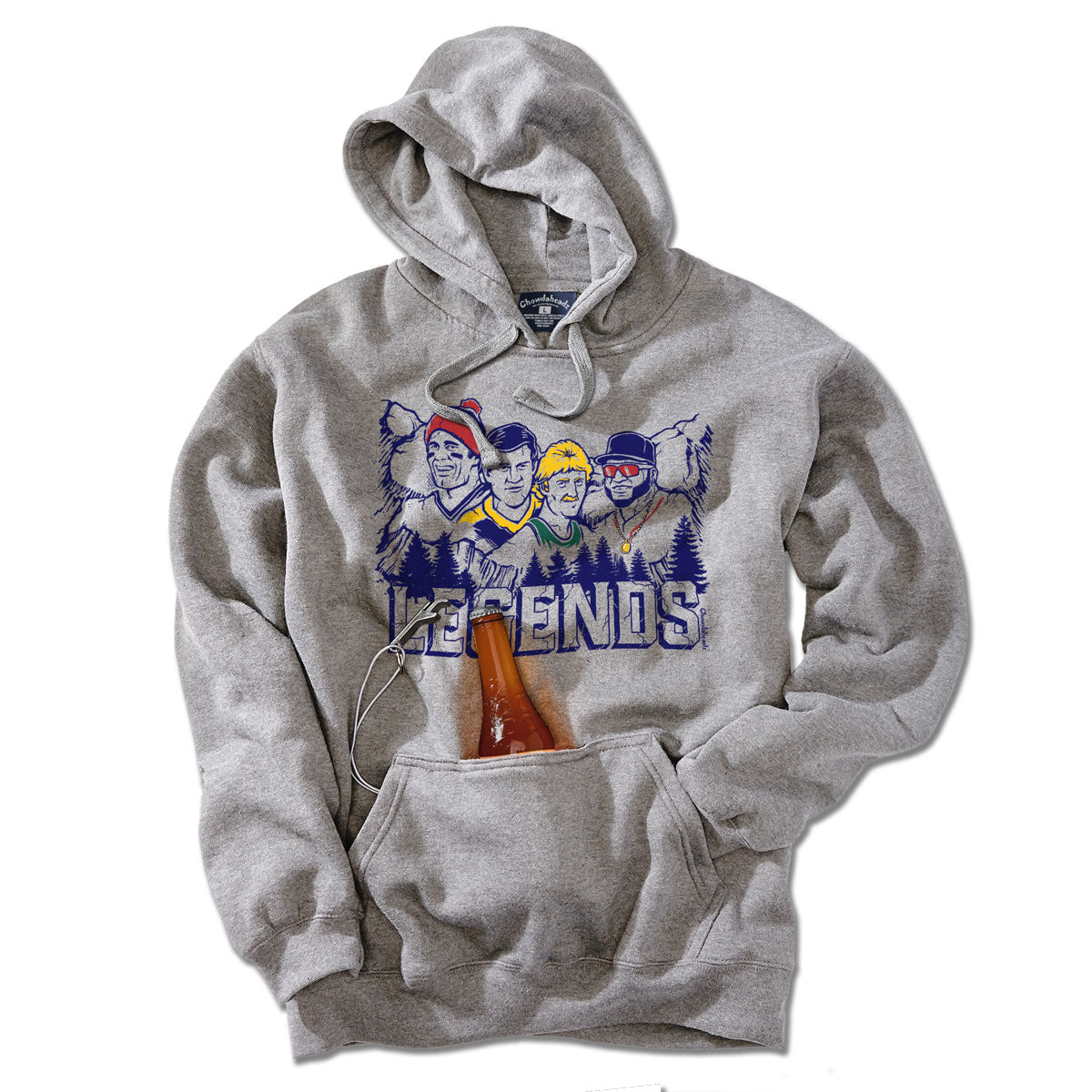 Legends of New England Tailgater Hoodie - Chowdaheadz