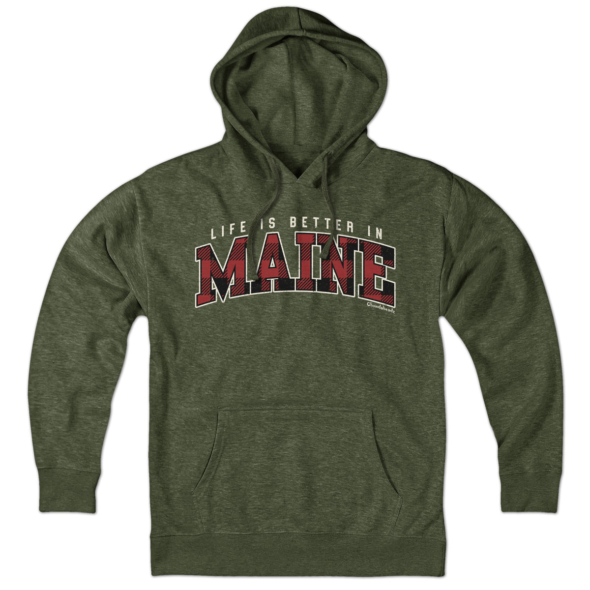 Life is Better in Maine Hoodie - Chowdaheadz