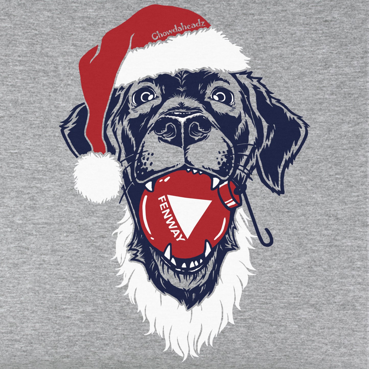 Santa Paws Fenway Dog Youth T-Shirt - Chowdaheadz