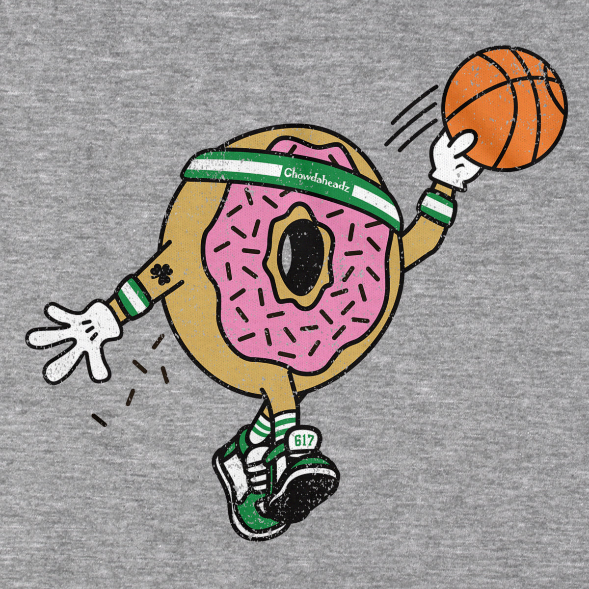Dunking Doughnut T-Shirt - Chowdaheadz