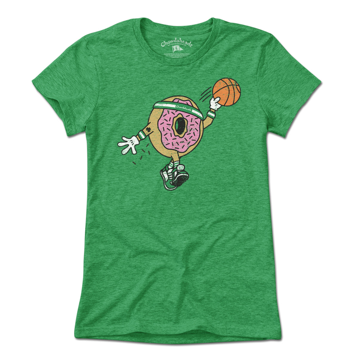 Dunking Doughnut T-Shirt - Chowdaheadz