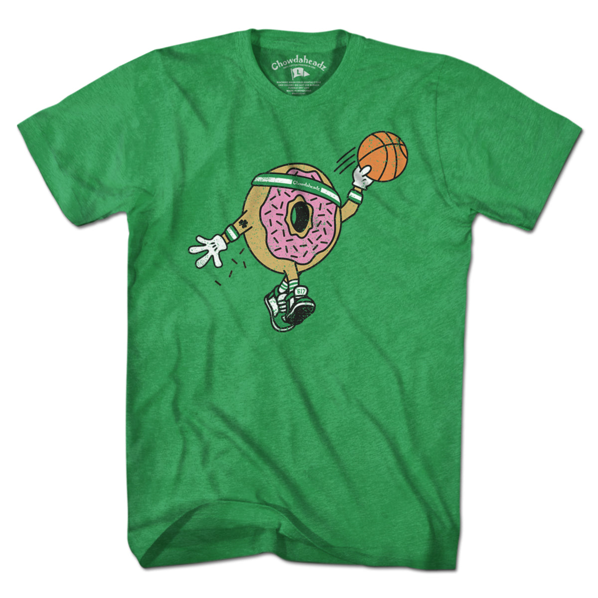 Dunking Doughnut T-Shirt - Chowdaheadz