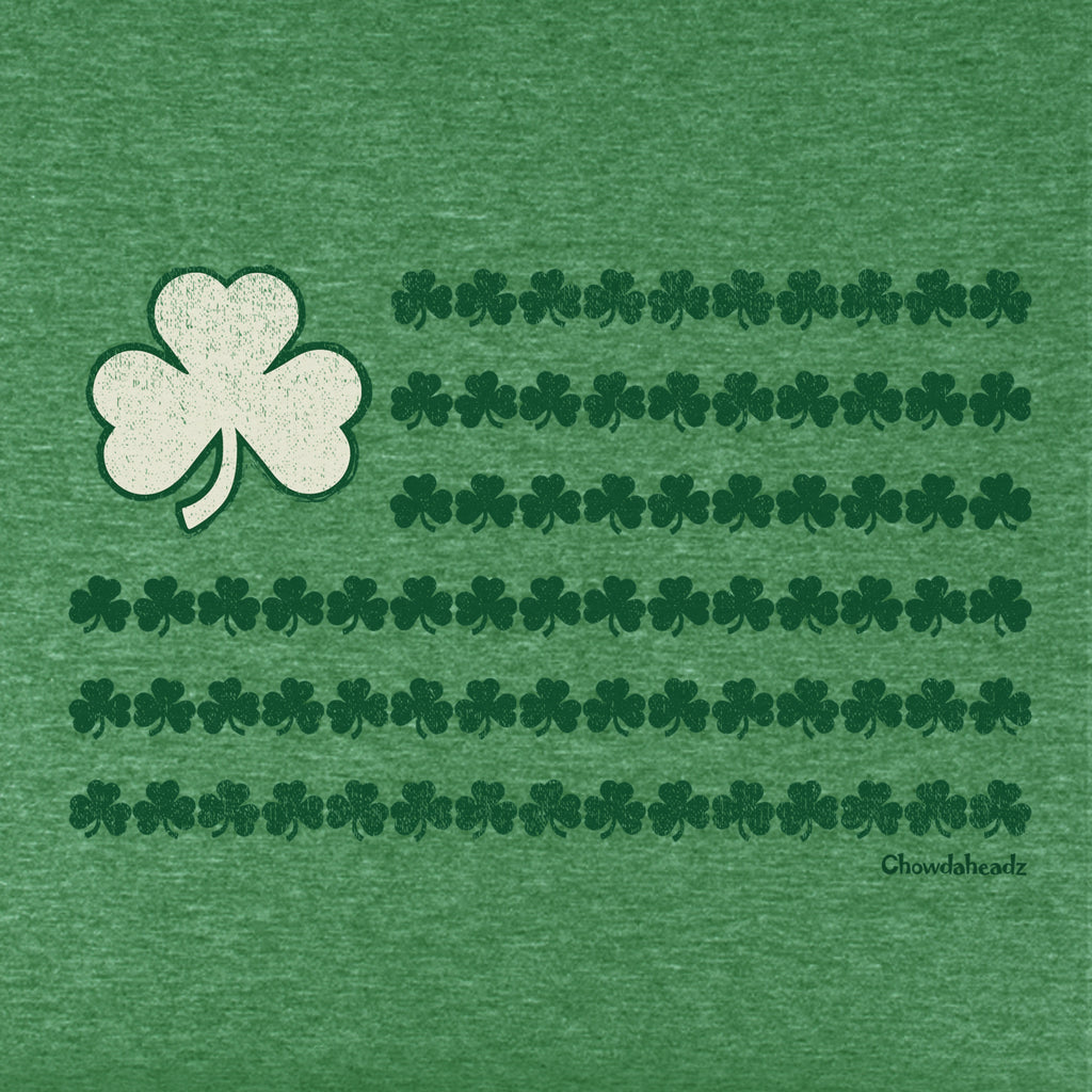 Irish Nation Shamrock Flag Youth T-Shirt - Chowdaheadz