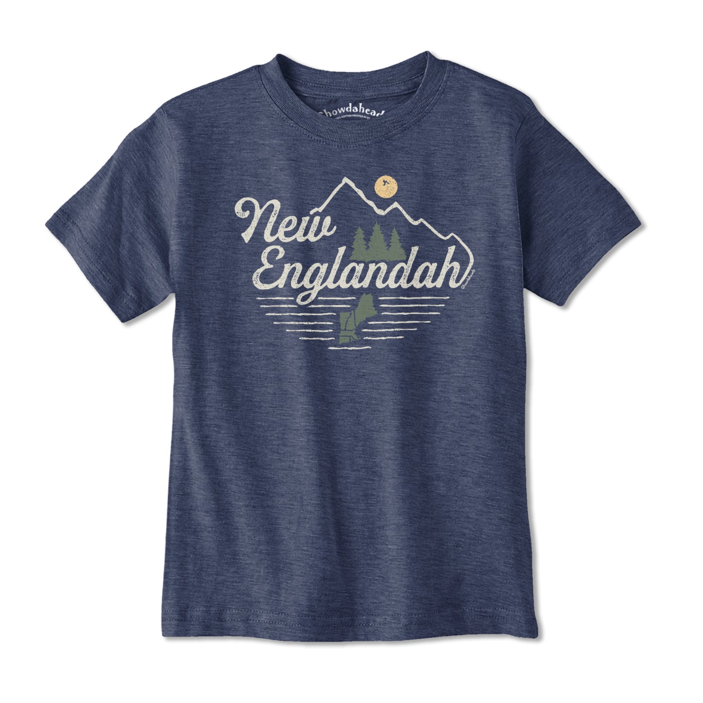 New Englandah Youth T-Shirt - Chowdaheadz