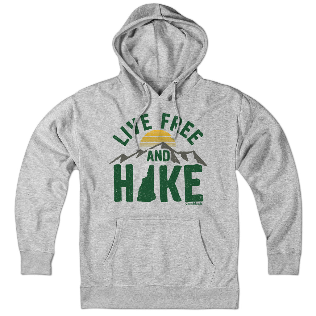 Live Free and Hike Hoodie - Chowdaheadz
