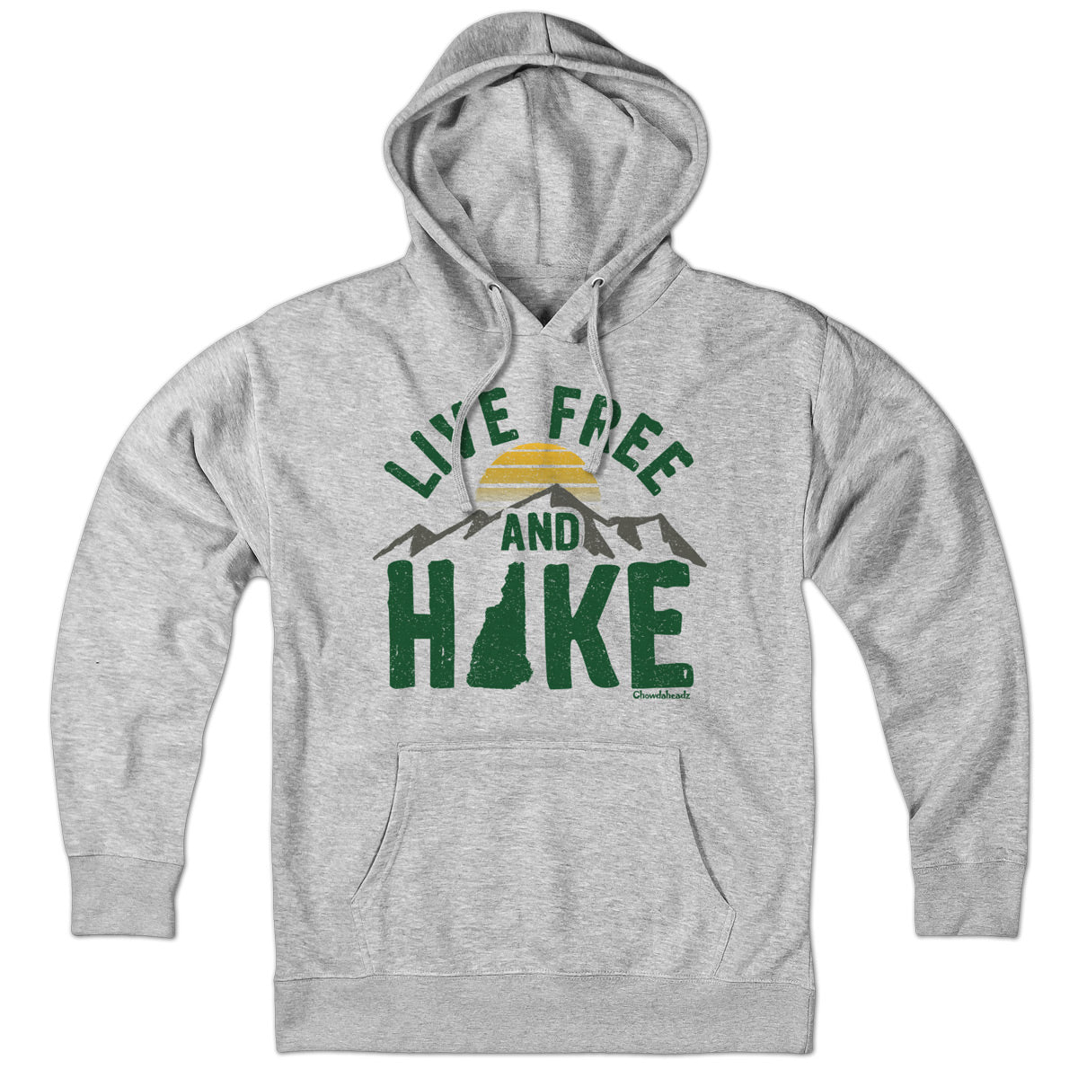 Live Free and Hike Hoodie - Chowdaheadz