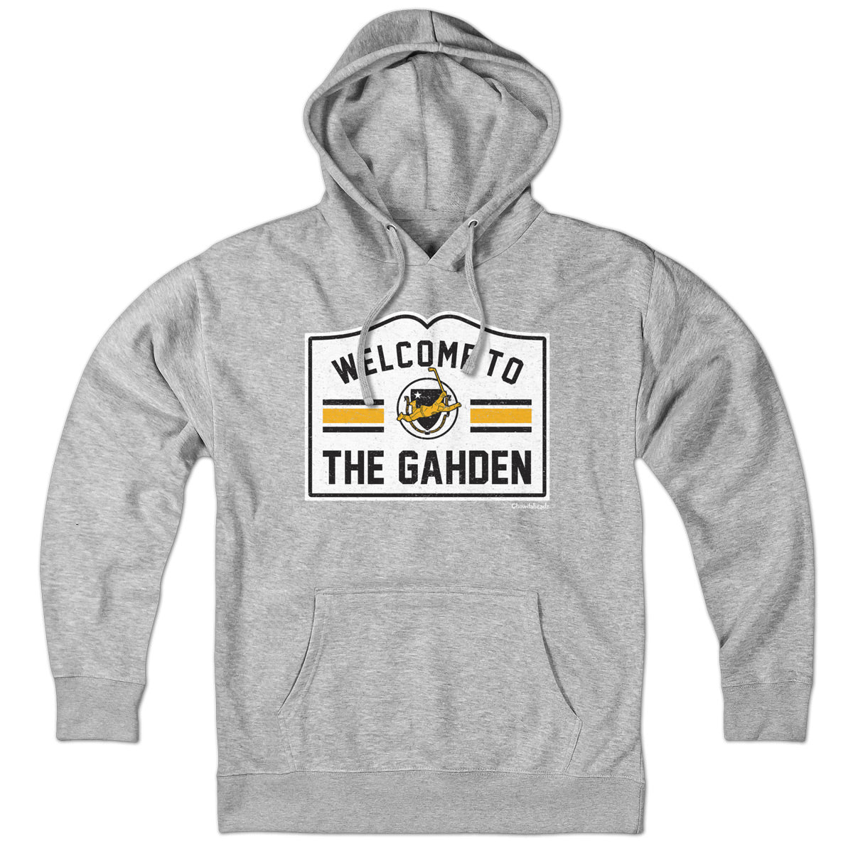 Welcome to the Gahden Hockey Hoodie - Chowdaheadz