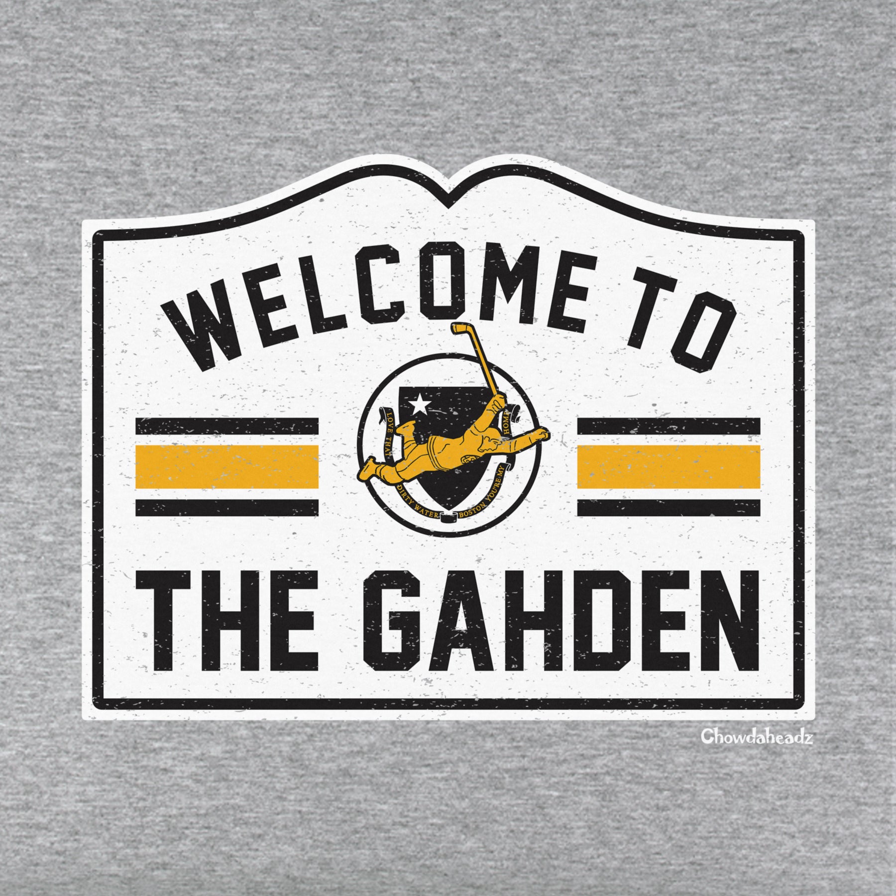 Welcome to the Gahden Hockey Youth T-Shirt - Chowdaheadz