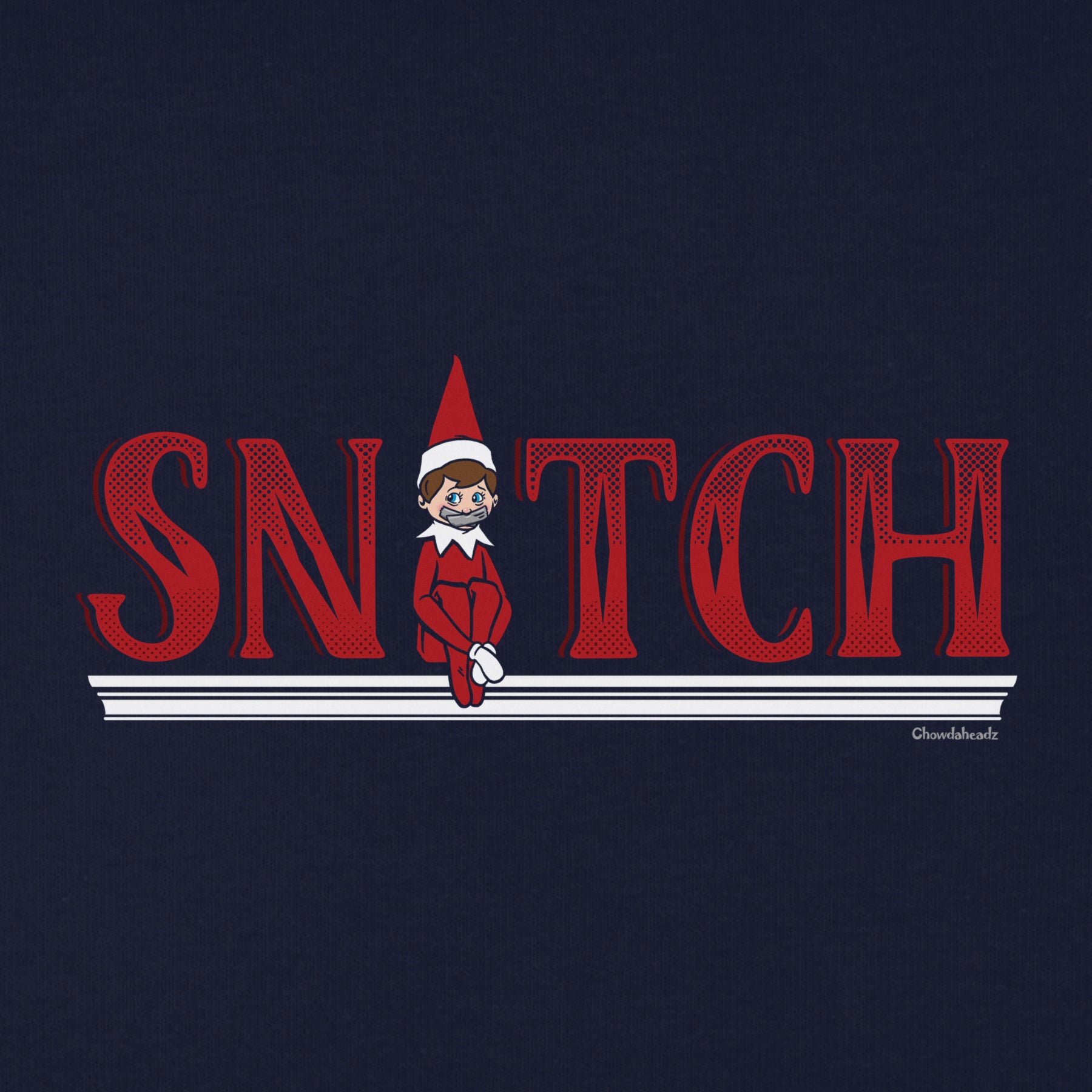 Snitch on the Shelf Holiday Youth T-Shirt - Chowdaheadz