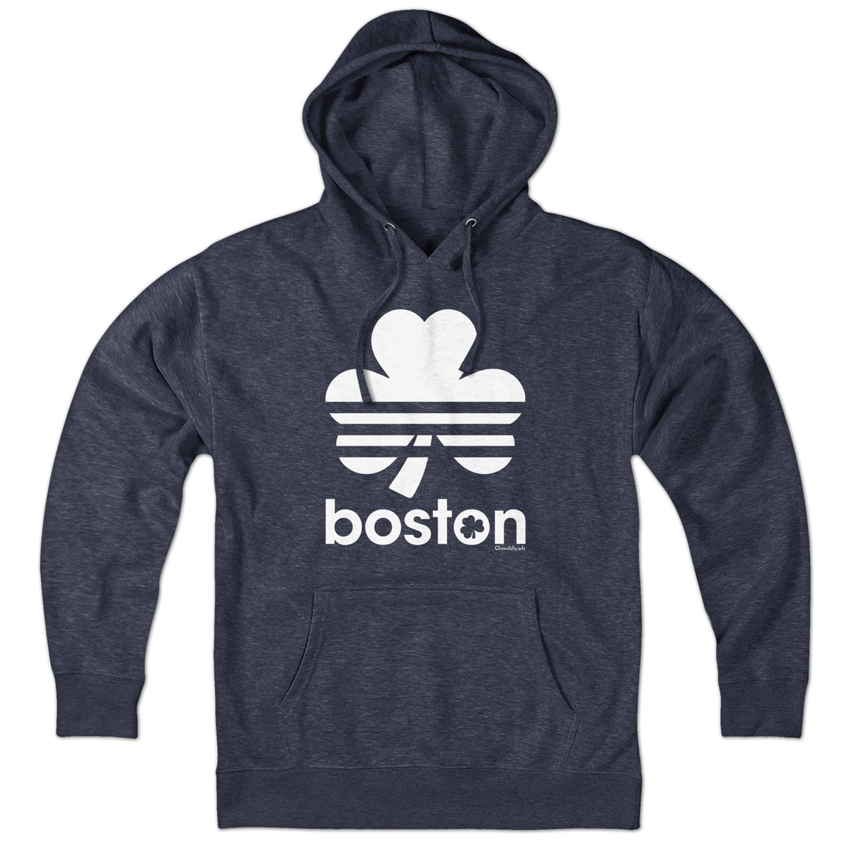 Boston Shamrock Retro Hoodie