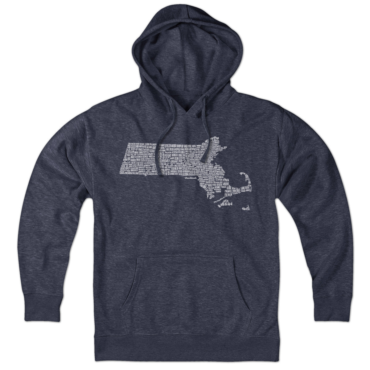 Massachusetts Cities & Towns Hoodie - Chowdaheadz