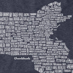 Massachusetts Cities & Towns Hoodie - Chowdaheadz