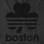 Boston Shamrock Blackout Tailgater Hoodie - Chowdaheadz