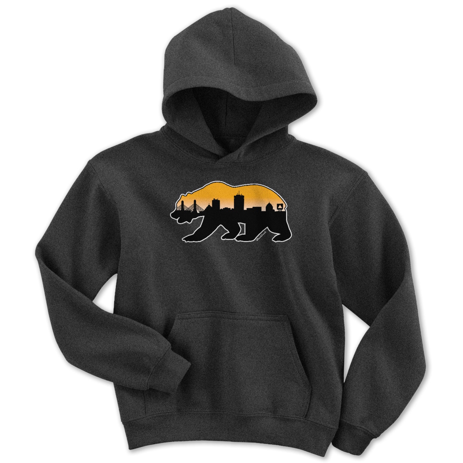 Boston Bear Skyline Youth Hoodie - Chowdaheadz