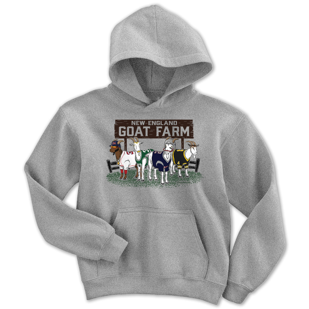 New England GOAT Farm Youth Hoodie - Chowdaheadz