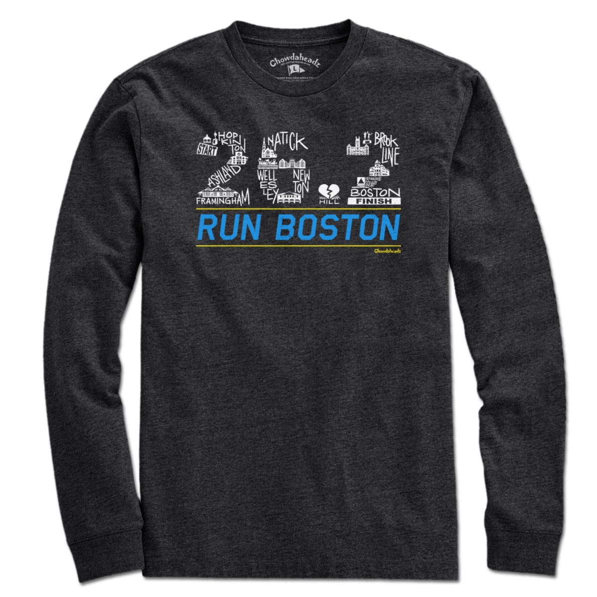 26.2 Run Boston Race Icons T-Shirt