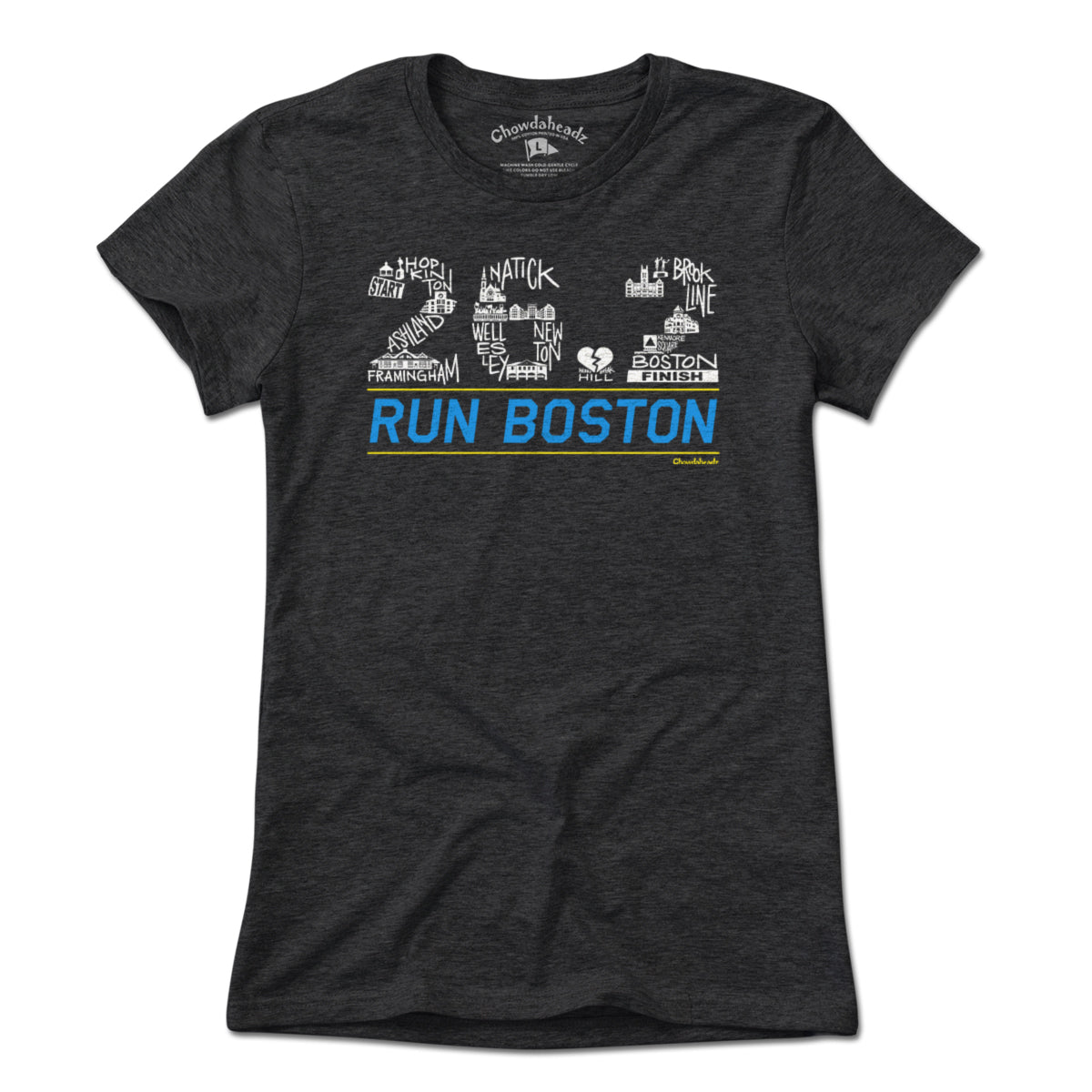 26.2 Run Boston Race Icons T-Shirt