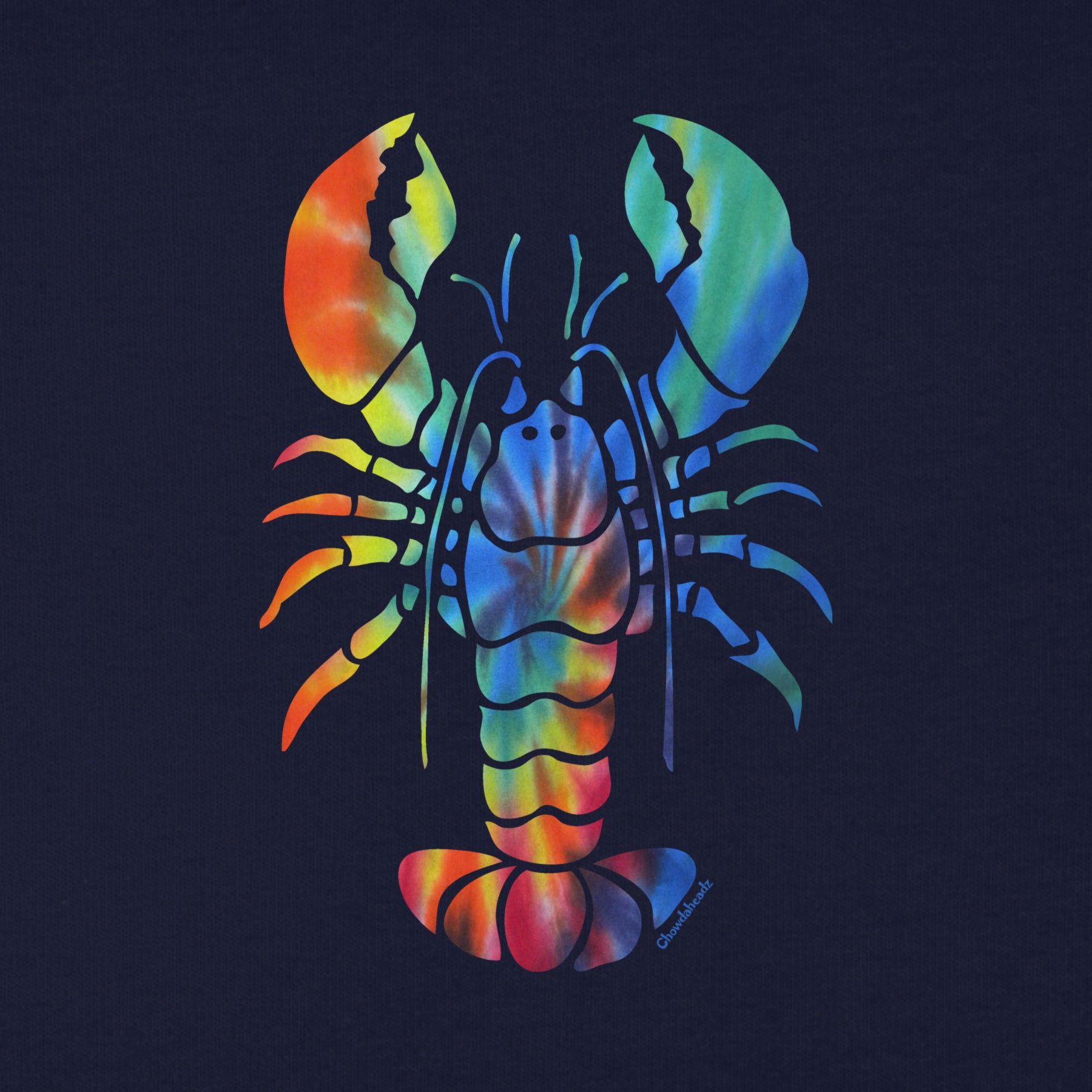 Tie Dye Lobstah Youth T-Shirt - Chowdaheadz