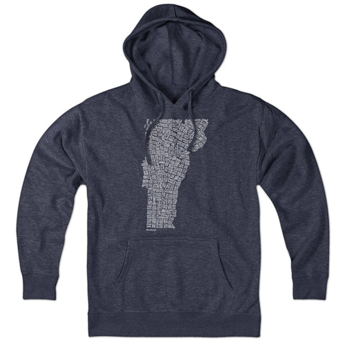 Vermont Cities & Towns Hoodie - Chowdaheadz