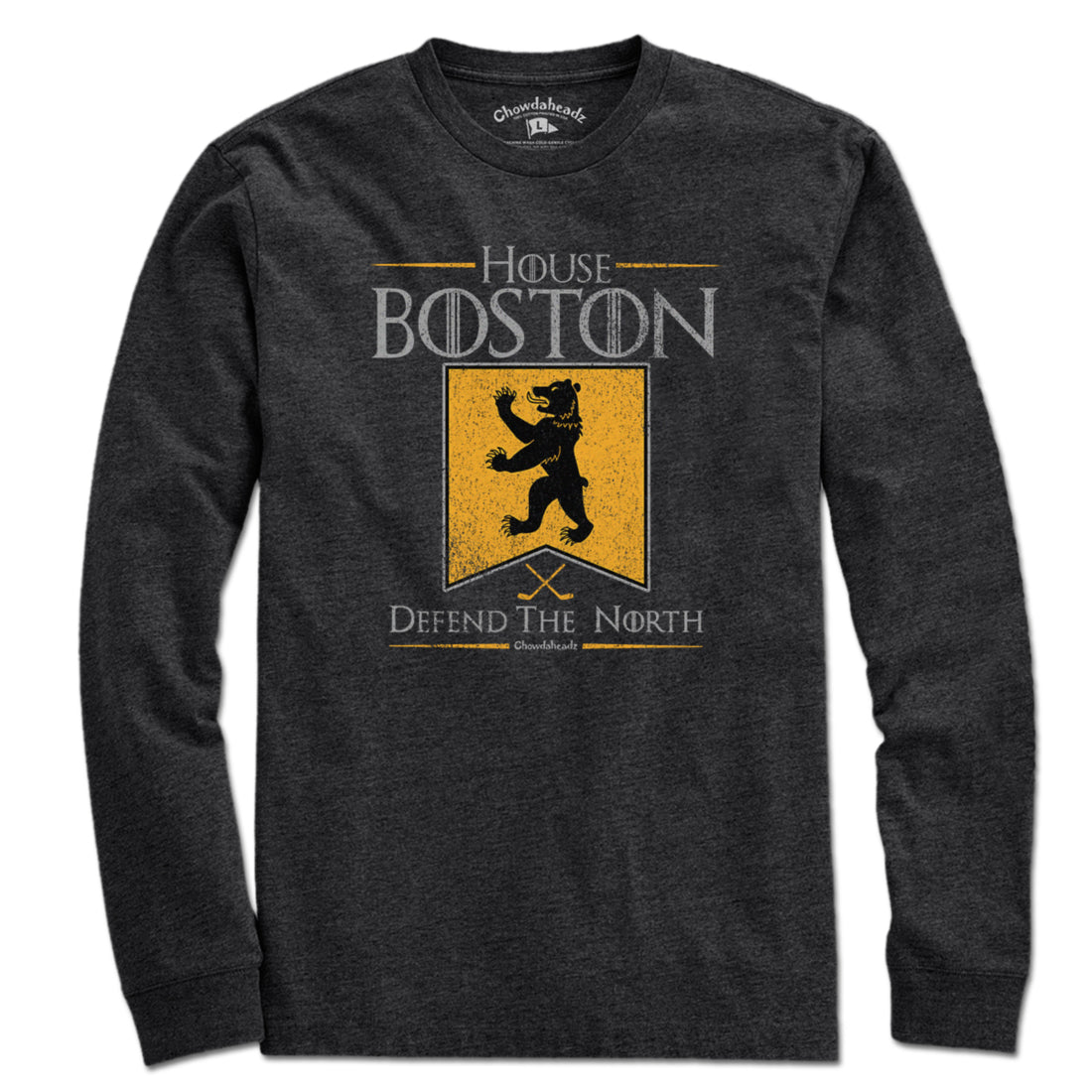 House Boston Bear Banner T-Shirt - Chowdaheadz