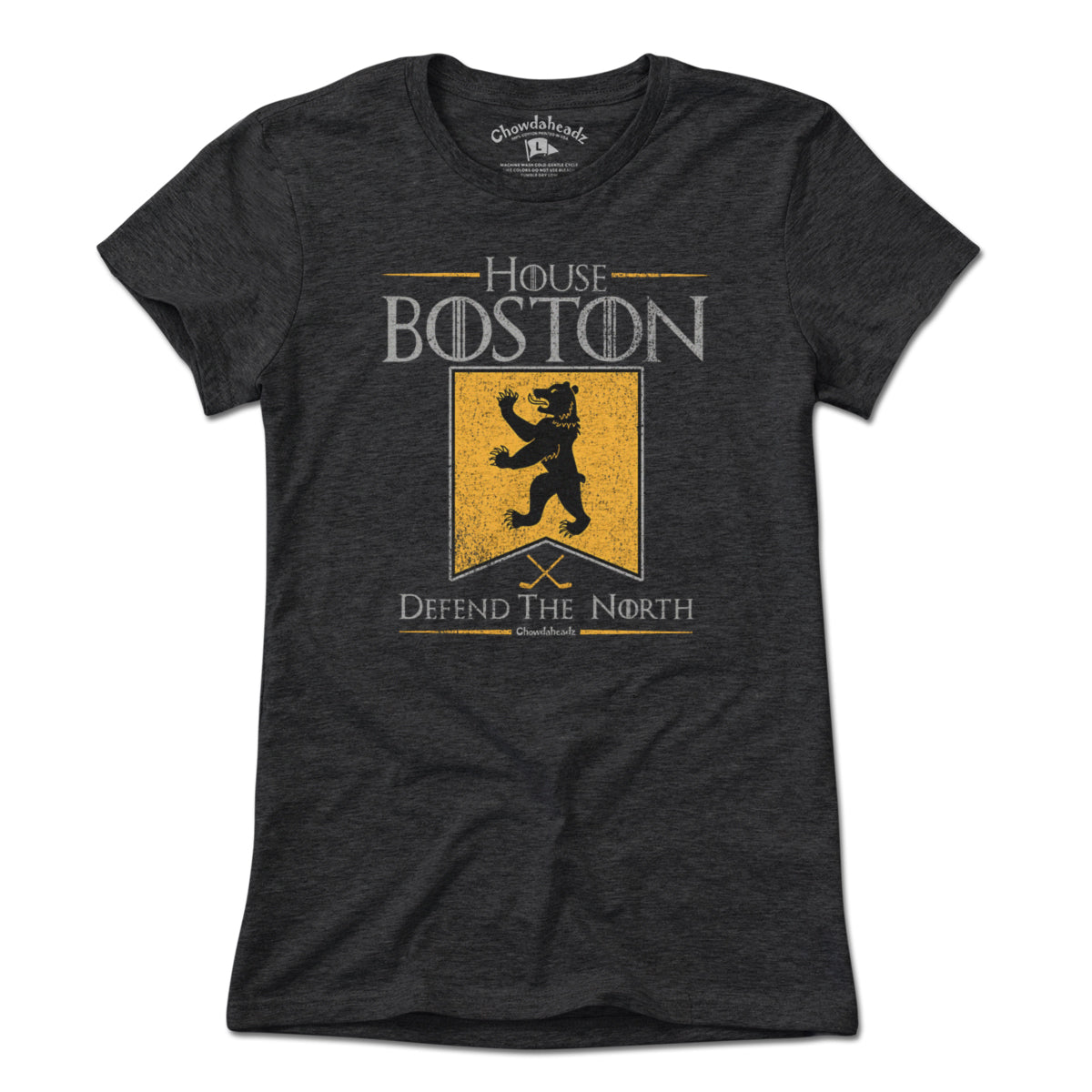 House Boston Bear Banner T-Shirt - Chowdaheadz
