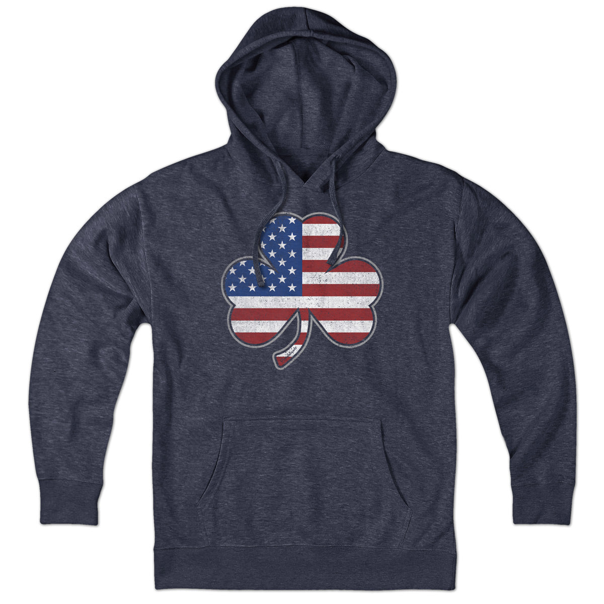 Shamrock Stars & Stripes Hoodie - Chowdaheadz