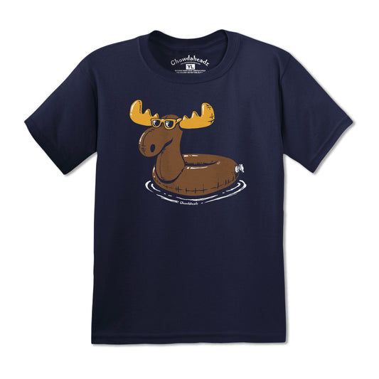 Moose Float Youth T-Shirt - Chowdaheadz
