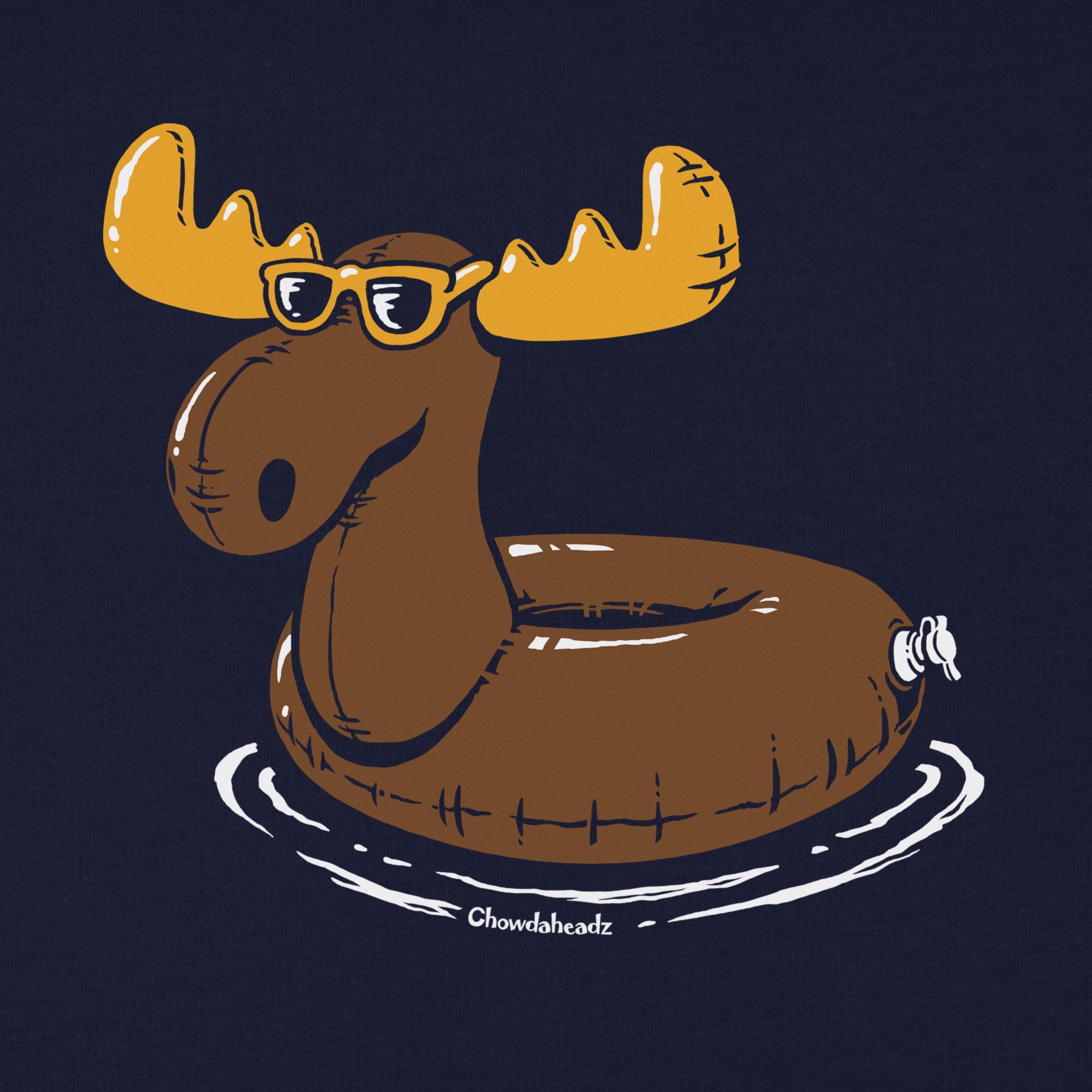 Moose Float Youth T-Shirt - Chowdaheadz