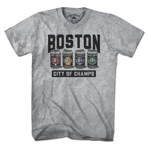 Boston 4-Pack Champions T-Shirt - Chowdaheadz