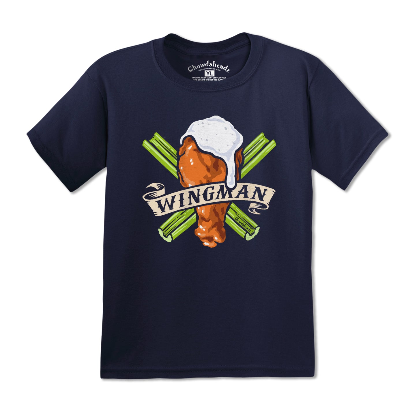 Wingman Youth T-Shirt - Chowdaheadz