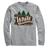 I'd Rather Be At The White Mountains NH T-Shirt - Chowdaheadz