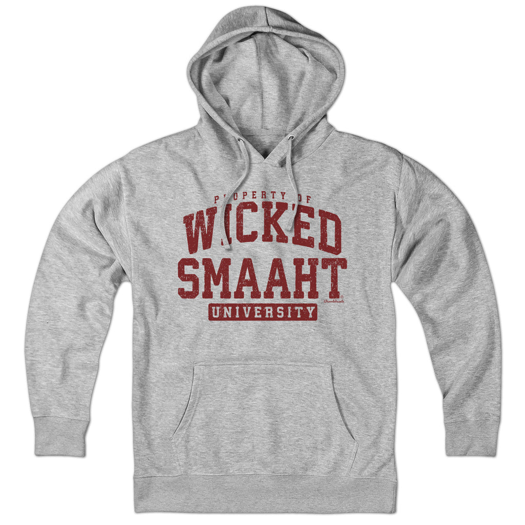 Property of Wicked Smaaht U Hoodie - Chowdaheadz