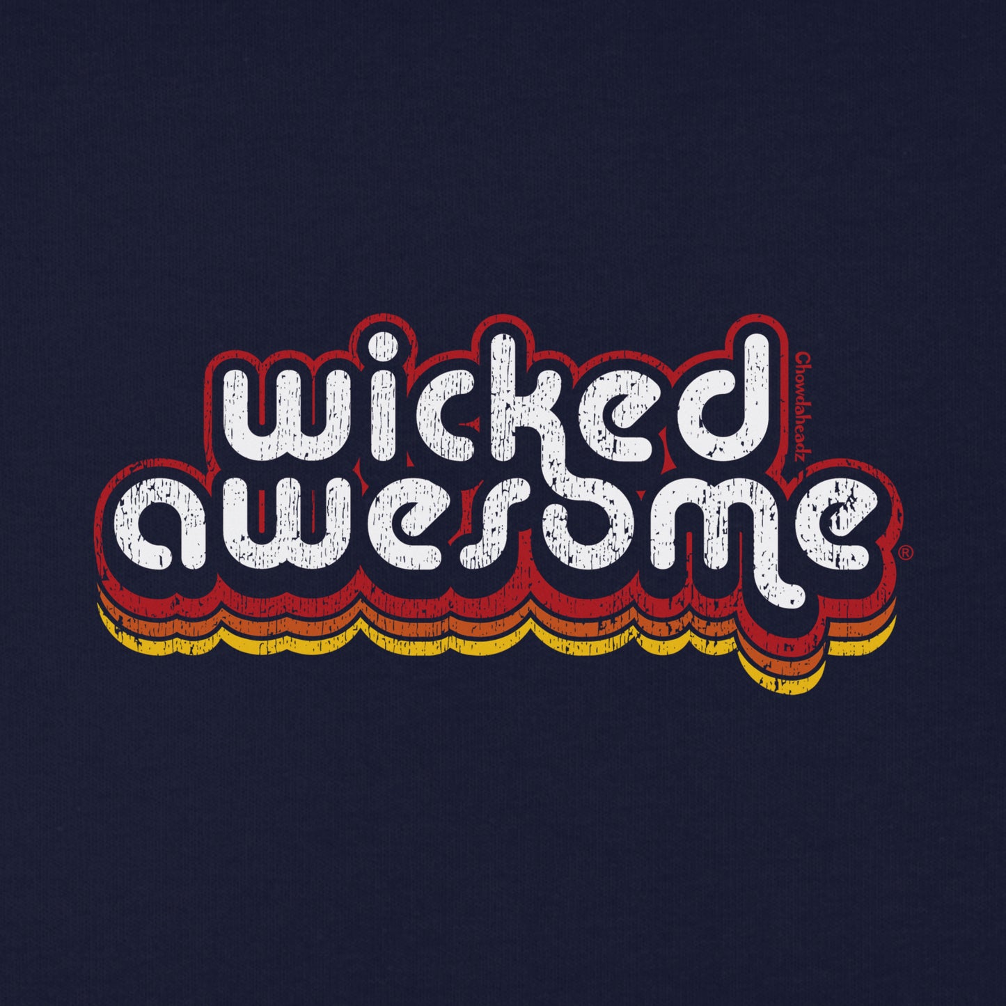 Wicked Awesome Retro Youth T-Shirt - Chowdaheadz