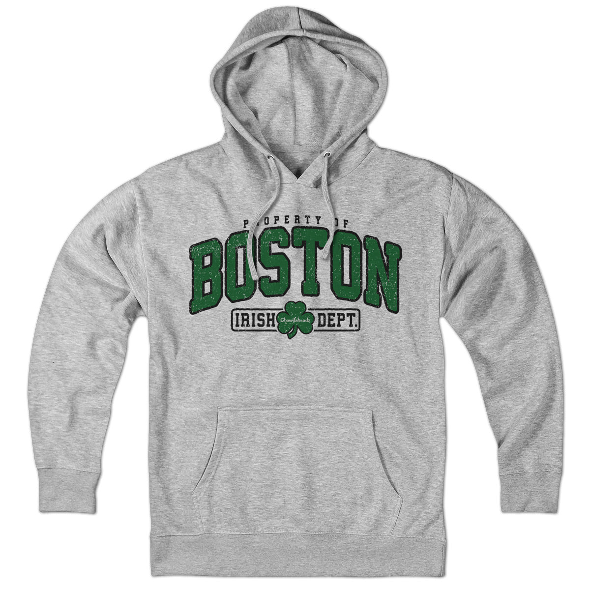 Property of Boston Irish Dept. Hoodie - Chowdaheadz