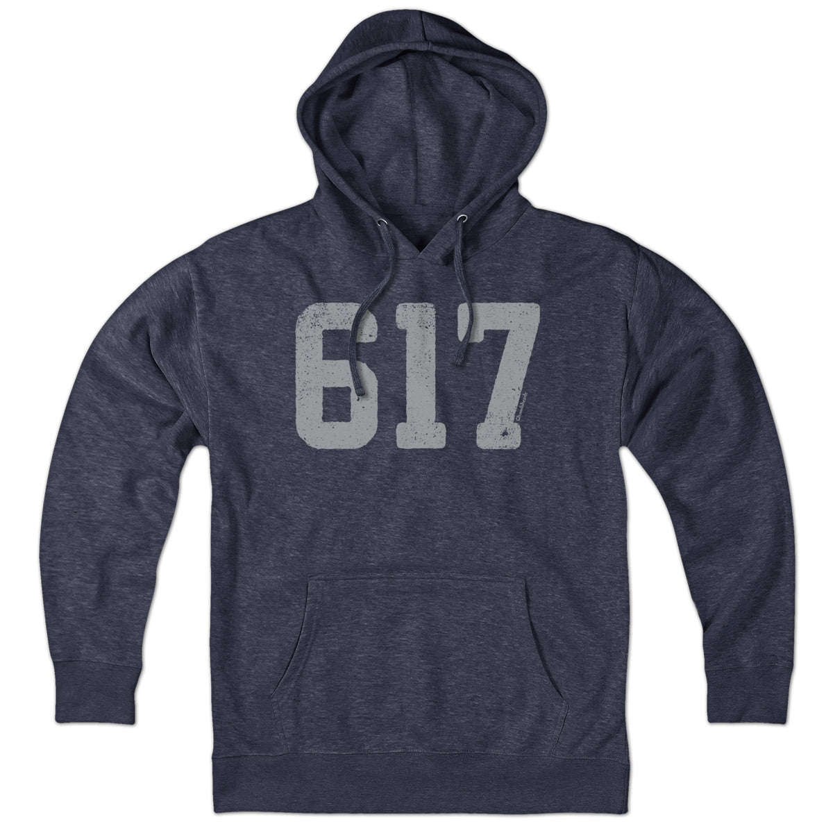 Boston 617 Block Hoodie