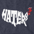 New England Haters Map Hoodie - Chowdaheadz