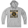 Boston Hockey Crossed Sticks Hoodie - Chowdaheadz