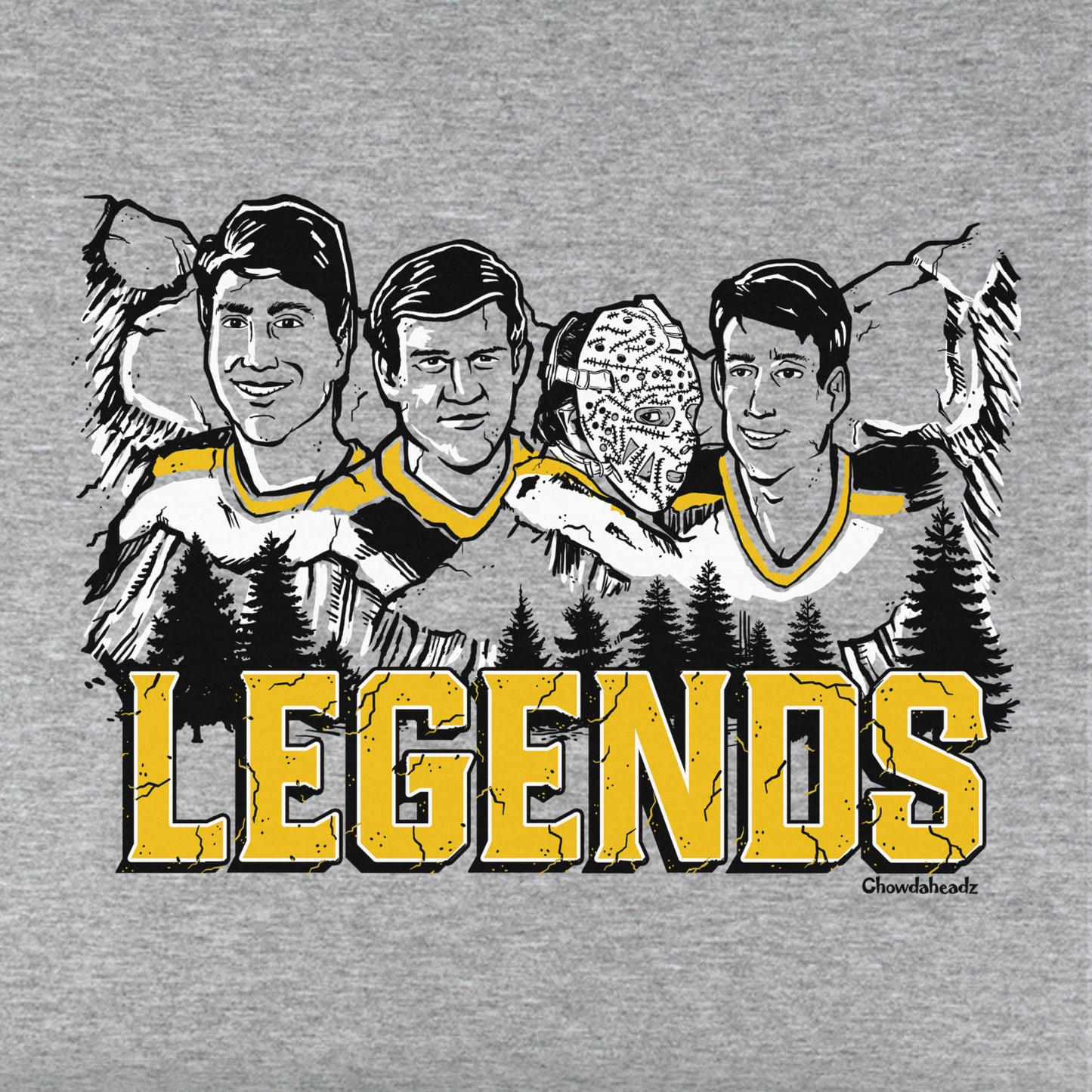 Boston Hockey Legends Youth T-Shirt - Chowdaheadz