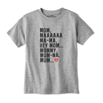 Hey Mom Youth T-Shirt - Chowdaheadz