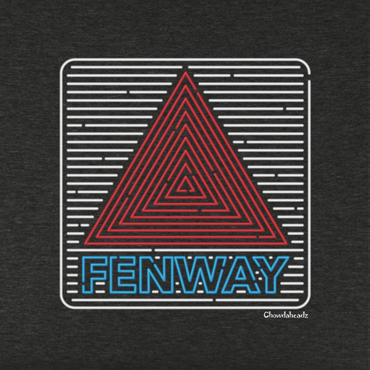 Fenway Neon Sign Youth T-Shirt - Chowdaheadz