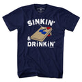 Sinkin' & Drinkin' Cornhole T-Shirt - Chowdaheadz