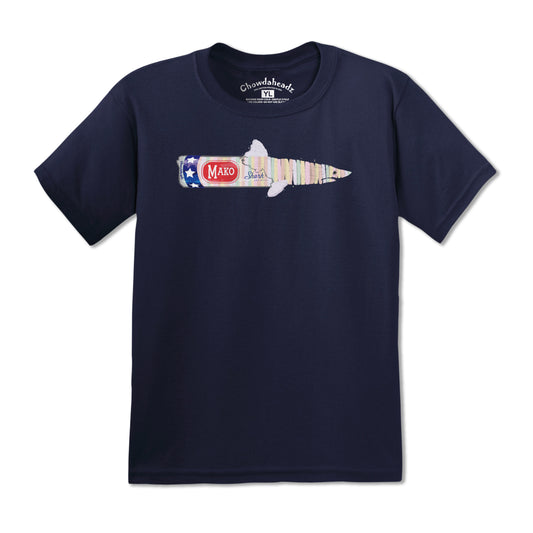 Mako Shark Youth T-Shirt - Chowdaheadz