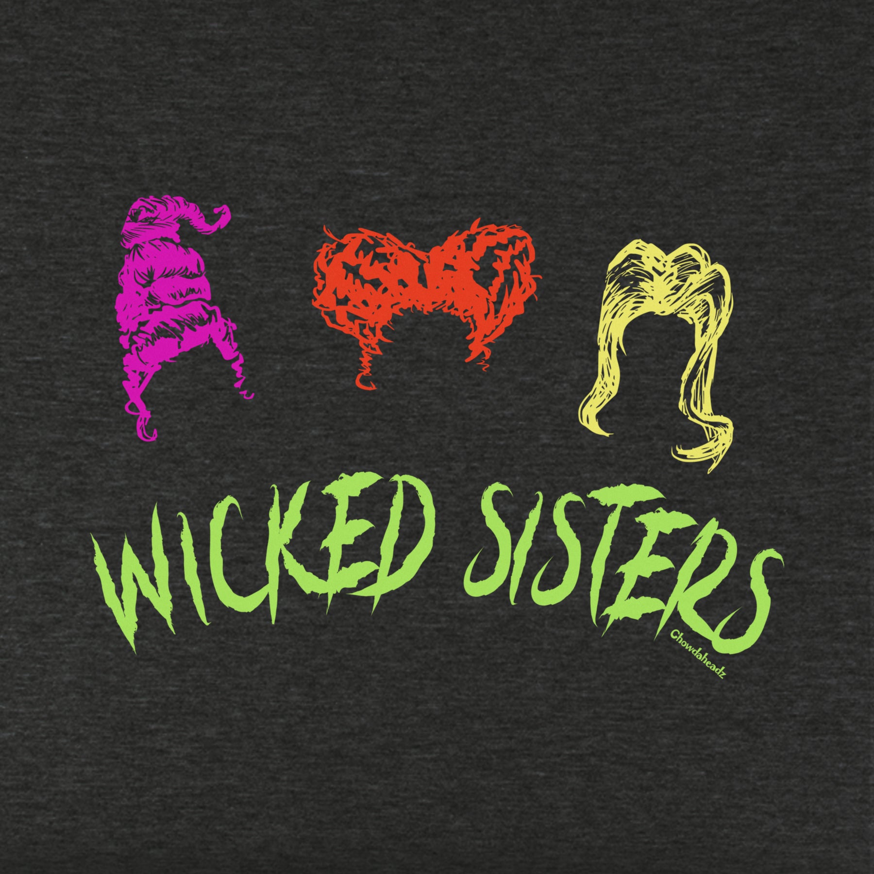 Wicked Sisters Youth Hoodie - Chowdaheadz