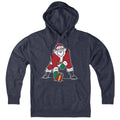 Three Point Stance Santa Hoodie - Chowdaheadz