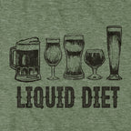 Liquid Diet T-Shirt - Chowdaheadz