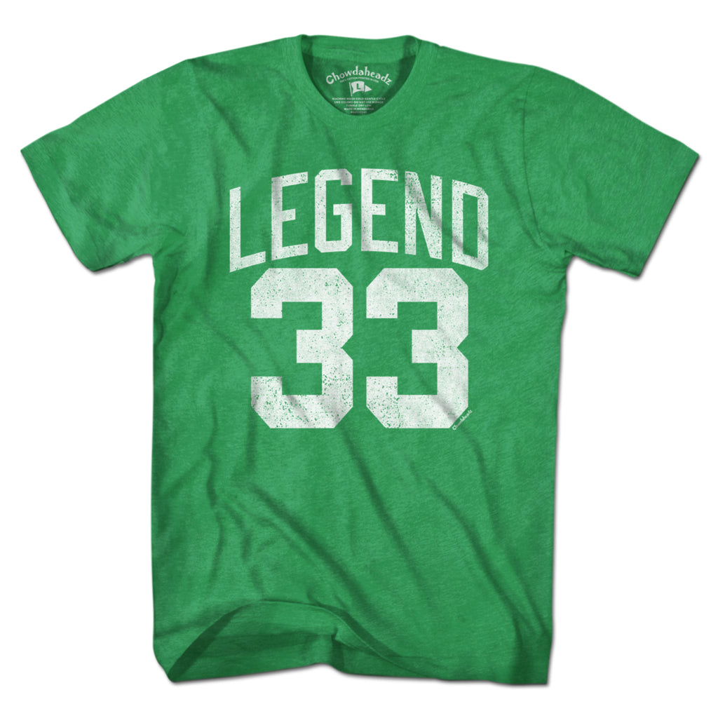 Legend 33 Alter Ego T-Shirt — men's tee flat lay in Green